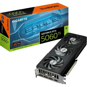 Видеокарта GF RTX 5060 Ti 8GB GDDR7 Eagle Max OC Gigabyte (GV-N506TEAGLEMAX OC-8GD) UA