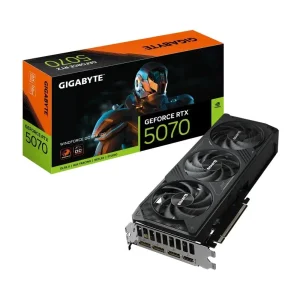 Видеокарта GF RTX 5070 12GB GDDR7 Windforce OC Gigabyte (GV-N5070WF3OC-12GD) UA
