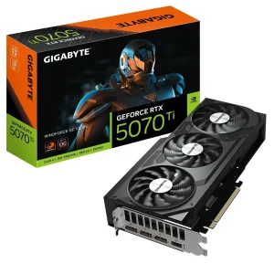 Відеокарта GIGABYTE GeForce RTX 5070 Ti WINDFORCE OC V2 16G (GV-N507TWF3OCV2-16GD) UA