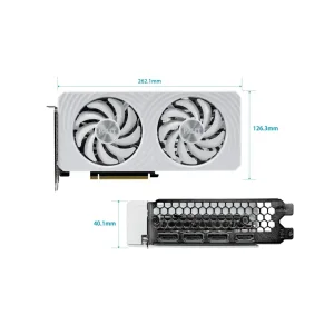 Виеокарта Palit GeForce RTX 5060 8GB White (NE75060U19P1-GB2063M) UA