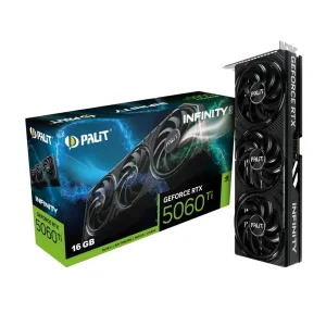 Відеокарта GF RTX 5060 Ti 16GB GDDR7 Infinity 3 Palit (NE7506T019T1-GB2061S) UA