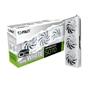 Видеокарта Palit GeForce RTX 5070 12GB White (NE75070U19K9-GB2050W) UA