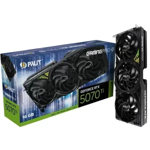 Видеокарта GF RTX 5070 Ti 16GB GDDR7 GamingPro-S Palit (NE7507T019T2-GB2031U) UA