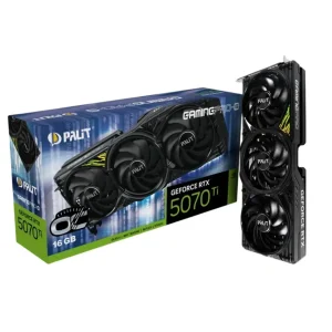 Видеокарта GF RTX 5070 Ti 16GB GDDR7 GamingPro-S OC Palit (NE7507TS19T2-GB2031U) UA