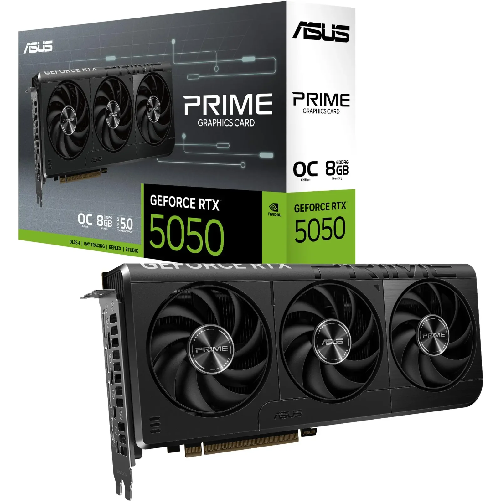 Видеокарта Asus GF RTX 5050 8GB (PRIME-RTX5050-O8G) UA