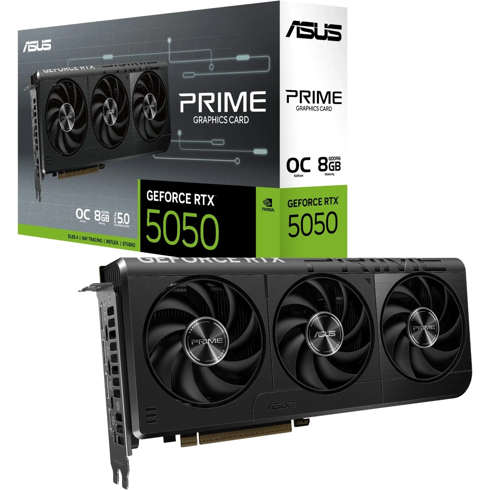 Відеокарта Asus GF RTX 5050 8GB (PRIME-RTX5050-O8G) UA
