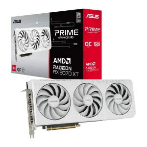 Відеокарта AMD Radeon RX 9070 XT 16GB GDDR6 Prime White OC Asus (PRIME-RX9070XT-O16G-WHITE) UA