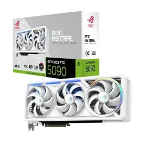 Відеокарта Asus GeForce RTX 5090 32 GB ROG Astral White OC (ROG-ASTRAL-RTX5090-O32G-WHITE) UA