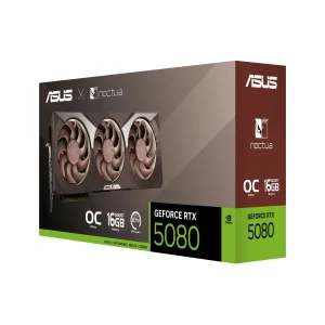 Відеокарта GF RTX 5080 16GB GDDR7 Noctua OC Asus (RTX5080-O16G-NOCTUA) UA