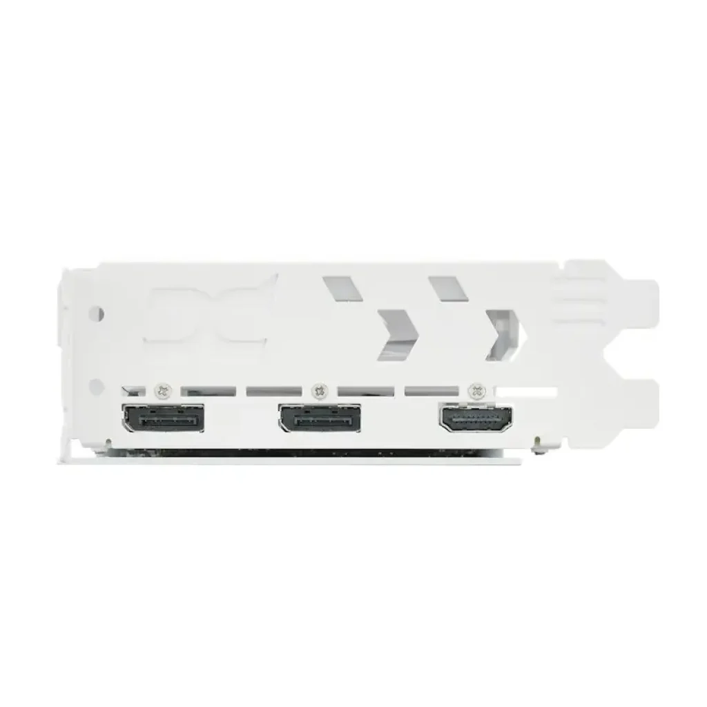Видеокарта AMD Radeon RX 9060 XT 16GB GDDR6 Hellhound Spectral White PowerColor (RX9060XT 16G-L/OC/WHITE) UA