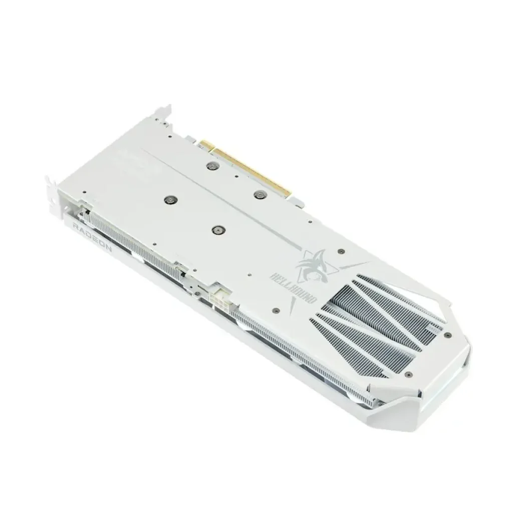 Видеокарта AMD Radeon RX 9060 XT 16GB GDDR6 Hellhound Spectral White PowerColor (RX9060XT 16G-L/OC/WHITE) UA