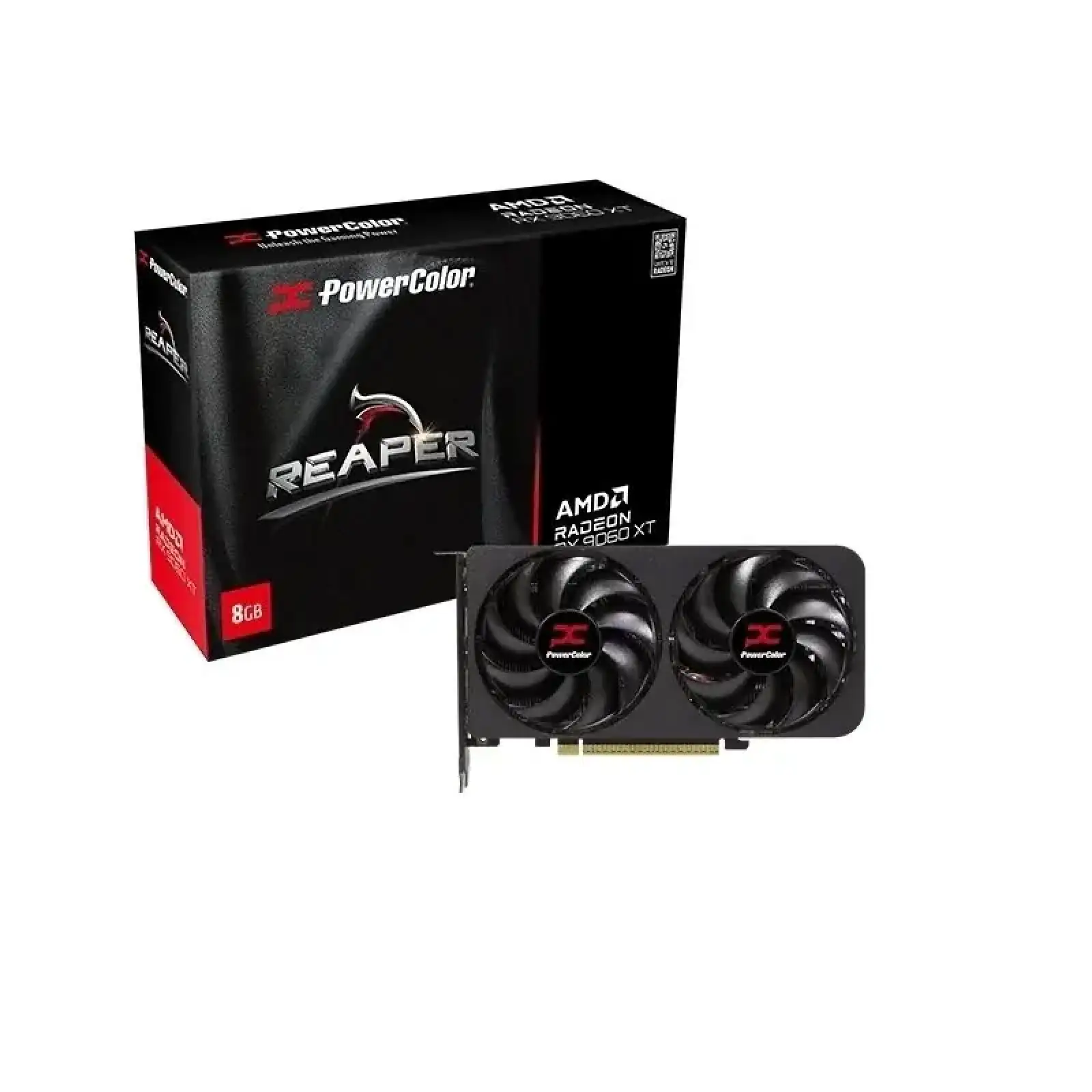 Відеокарта AMD Radeon RX 9060 XT 8GB GDDR6 Reaper PowerColor (RX9060XT 8G-A) UA