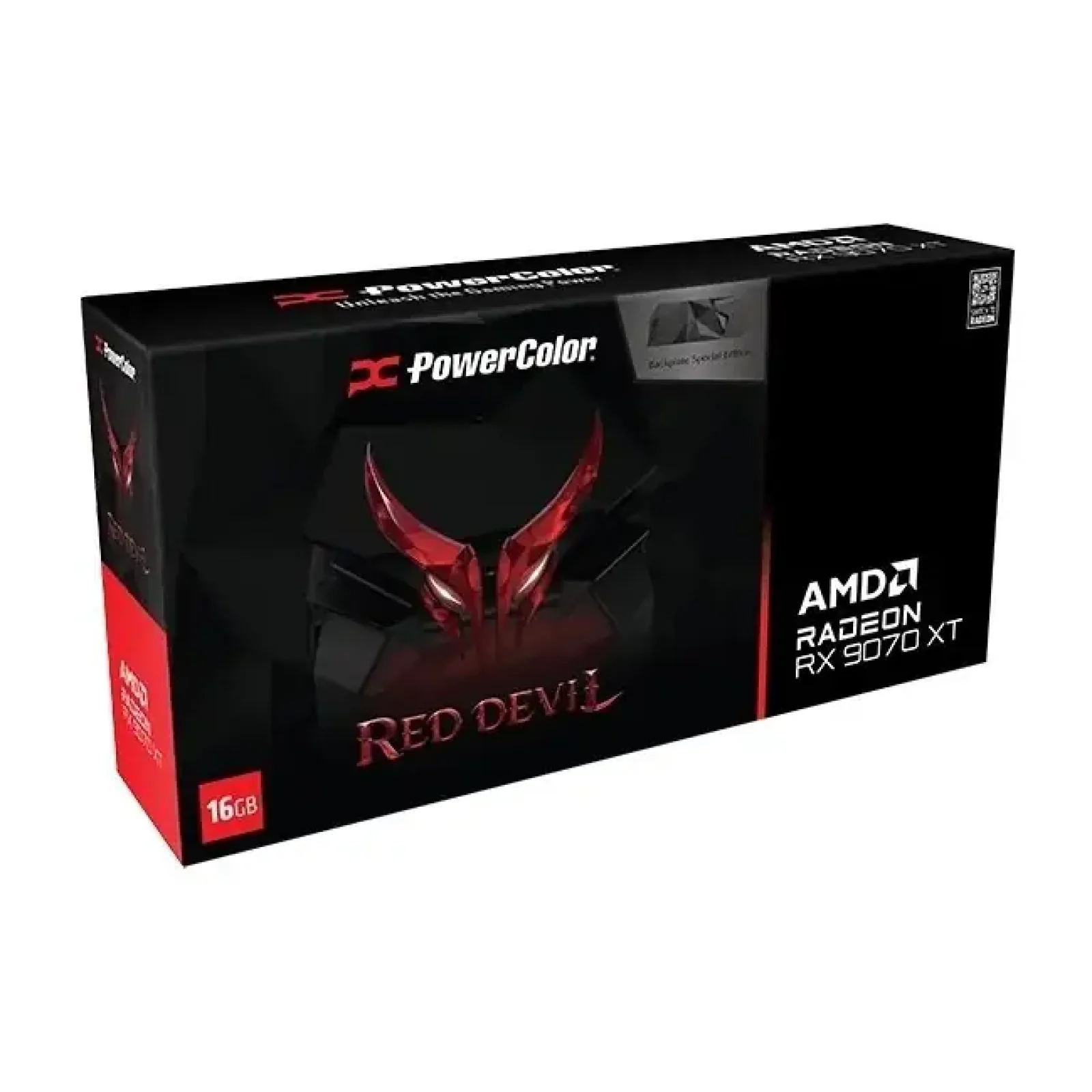 Видеокарта PowerColor AMD Radeon RX 9070 XT 16GB GDDR6 Red Devil Backplate Special Edition (RX9070XT 16G-E/OC/BP) UA