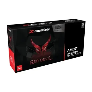 Видеокарта PowerColor AMD Radeon RX 9070 XT 16GB GDDR6 Red Devil Backplate Special Edition (RX9070XT 16G-E/OC/BP) UA
