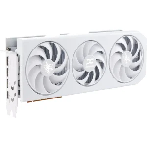 Видеокарта AMD Radeon RX 9070 XT 16GB GDDR6 Hellhound Spectral White PowerColor (RX9070XT 16G-L/OC/WHITE) UA