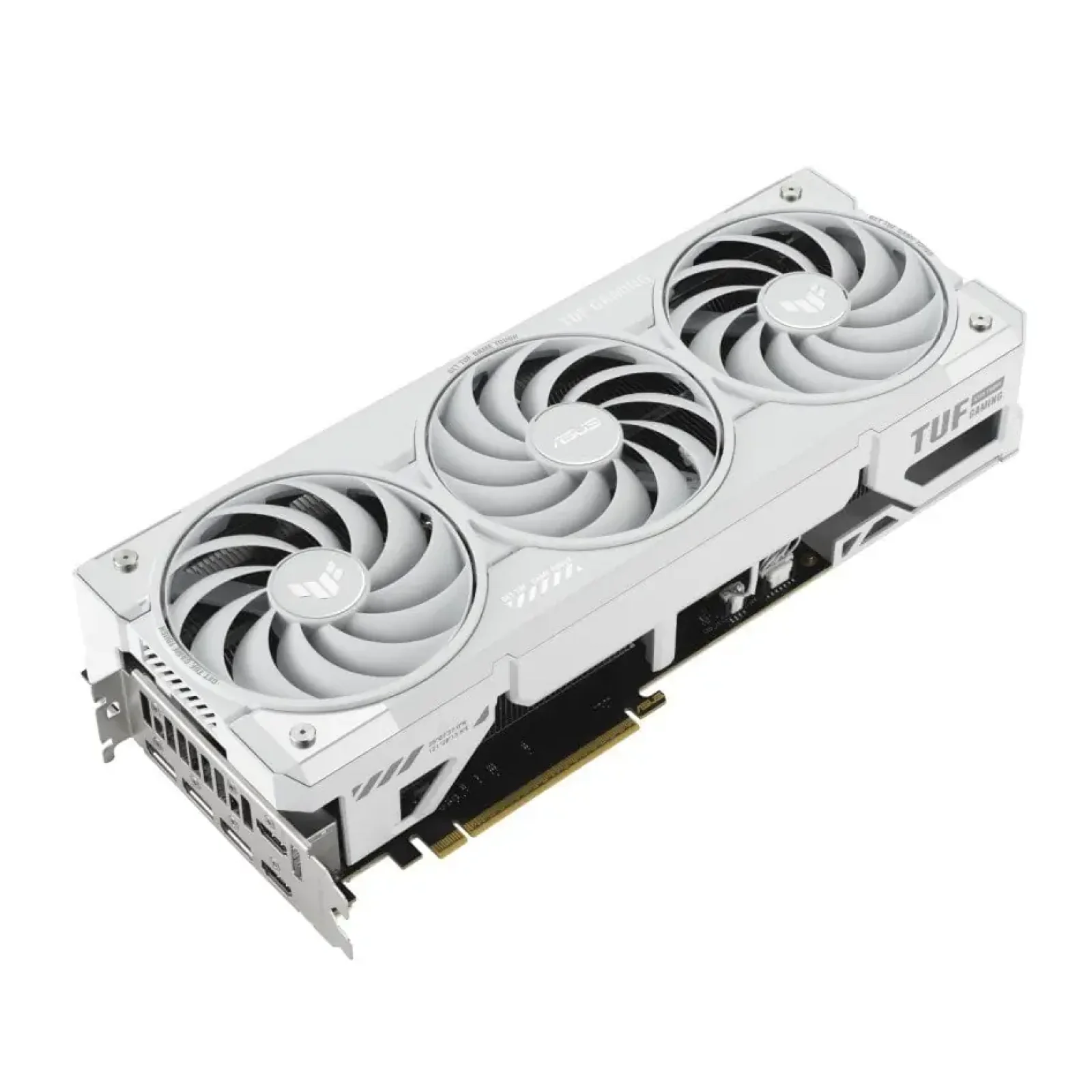 Відеокарта GF RTX 5070 Ti 16GB GDDR7 TUF Gaming OC White Asus (TUF-RTX5070TI-O16G-WHITE-GAMING) UA