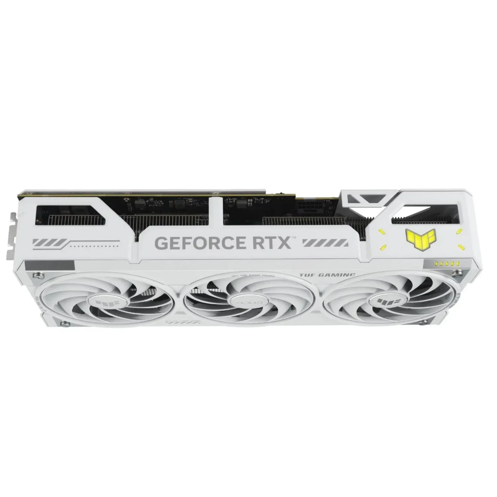 Відеокарта GF RTX 5070 Ti 16GB GDDR7 TUF Gaming OC White Asus (TUF-RTX5070TI-O16G-WHITE-GAMING) UA