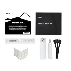 Відеокарта GF RTX 5070 Ti 16GB GDDR7 TUF Gaming OC White Asus (TUF-RTX5070TI-O16G-WHITE-GAMING) UA