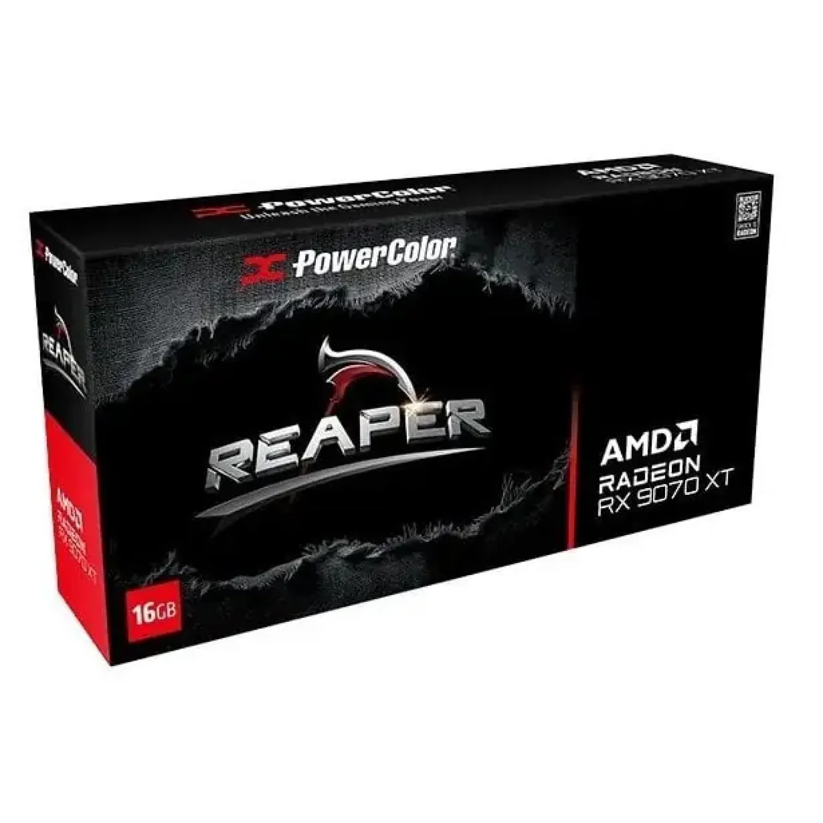 Видеокарта AMD Radeon RX 9070 16GB GDDR6 Reaper PowerColor (RX9070 16G-A) UA