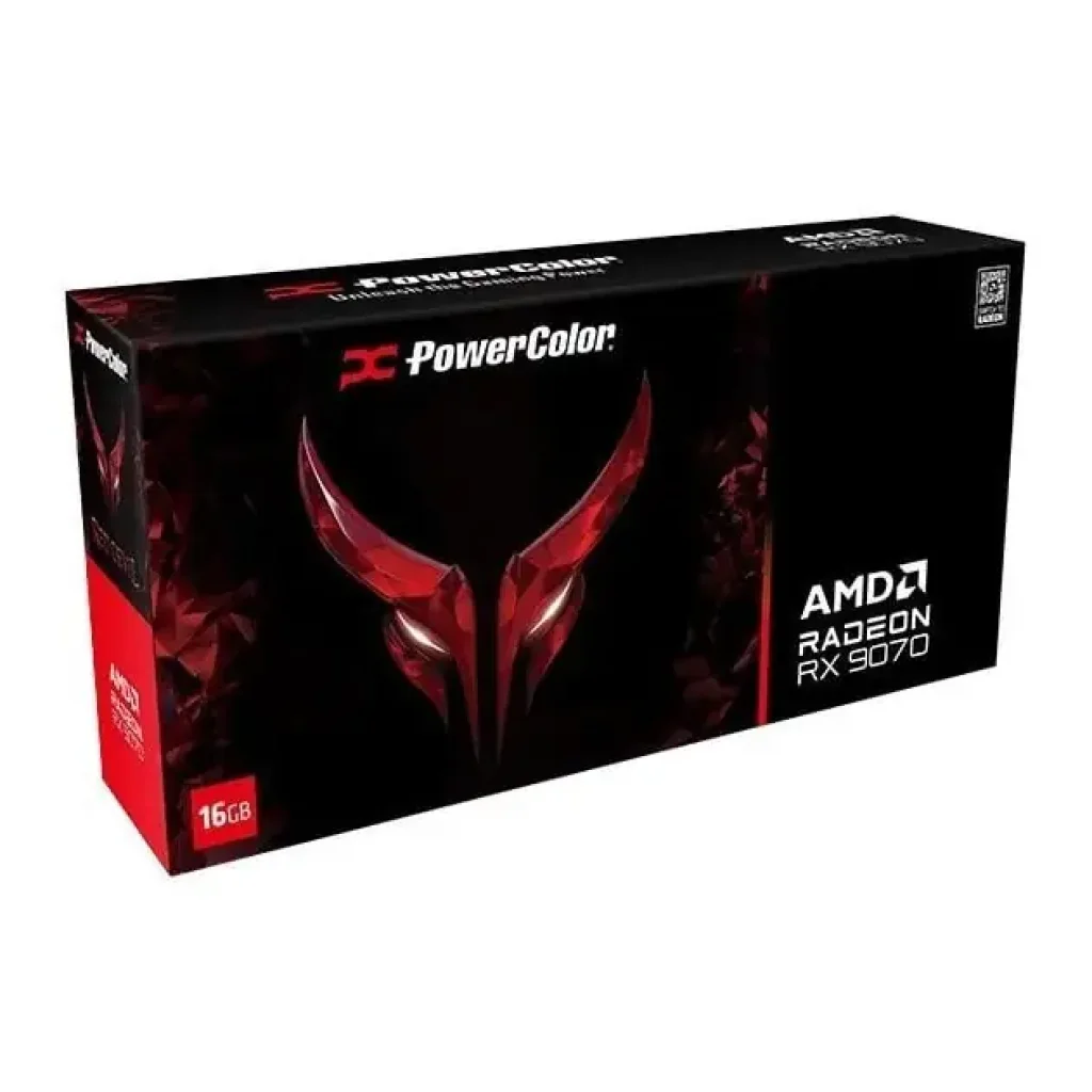 Відеокарта AMD Radeon RX 9070 16GB GDDR6 Red Devil PowerColor (RX9070 16G-E/OC) UA