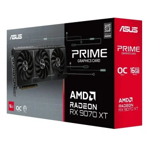 Видеокарта AMD Radeon RX 9070 XT 16GB GDDR6 Prime OC Asus (PRIME-RX9070XT-O16G) UA