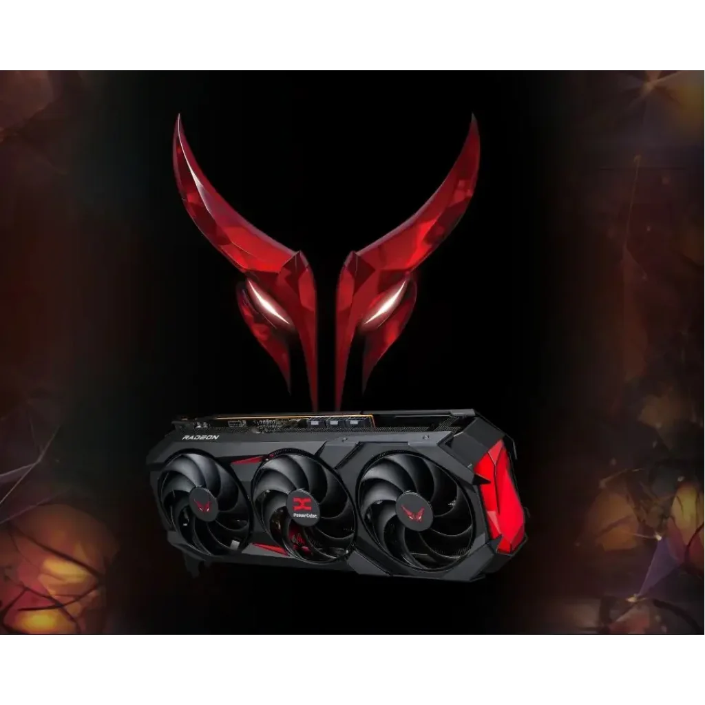 Відеокарта AMD Radeon RX 9070 XT 16GB GDDR6 Red Devil PowerColor (RX9070XT 16G-E/OC) UA