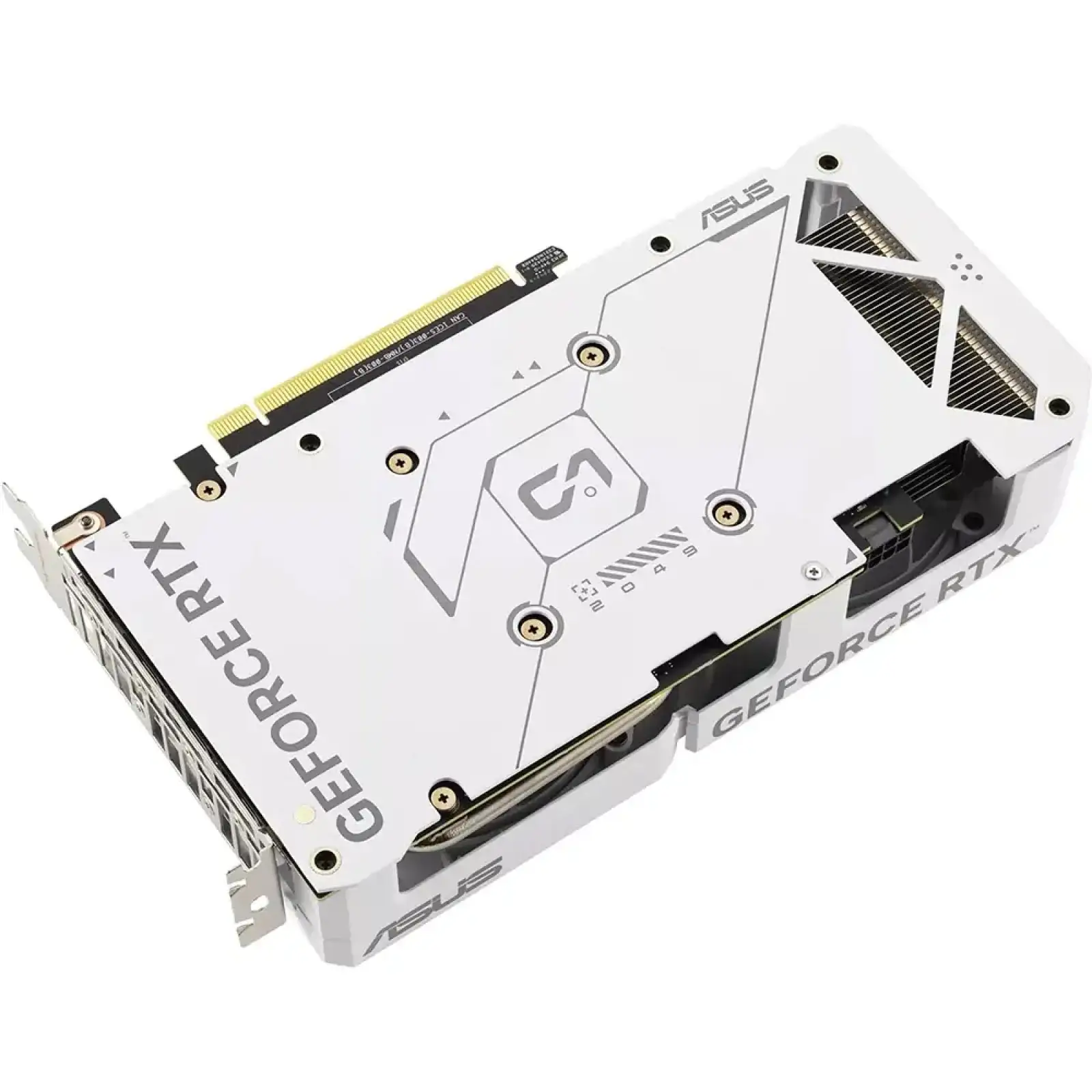 Відеокарта GF RTX 4060 Ti 8GB GDDR6 Dual Evo White OC Asus (DUAL-RTX4060TI-O8G-EVO-WHITE) UA