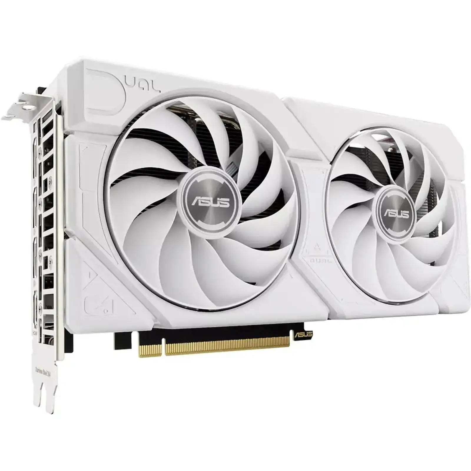 Відеокарта GF RTX 4060 Ti 8GB GDDR6 Dual Evo White OC Asus (DUAL-RTX4060TI-O8G-EVO-WHITE) UA
