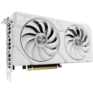 Відеокарта GF RTX 4060 Ti 8GB GDDR6 Dual Evo White OC Asus (DUAL-RTX4060TI-O8G-EVO-WHITE) UA