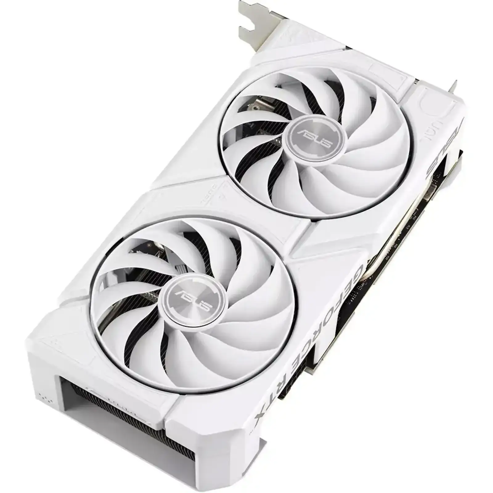 Відеокарта GF RTX 4060 Ti 8GB GDDR6 Dual Evo White OC Asus (DUAL-RTX4060TI-O8G-EVO-WHITE) UA
