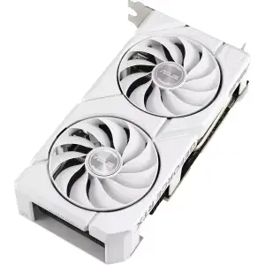 Відеокарта GF RTX 4060 Ti 8GB GDDR6 Dual Evo White OC Asus (DUAL-RTX4060TI-O8G-EVO-WHITE) UA