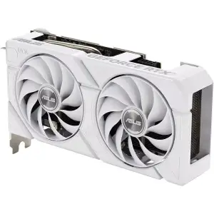 Відеокарта GF RTX 4060 Ti 8GB GDDR6 Dual Evo White OC Asus (DUAL-RTX4060TI-O8G-EVO-WHITE) UA