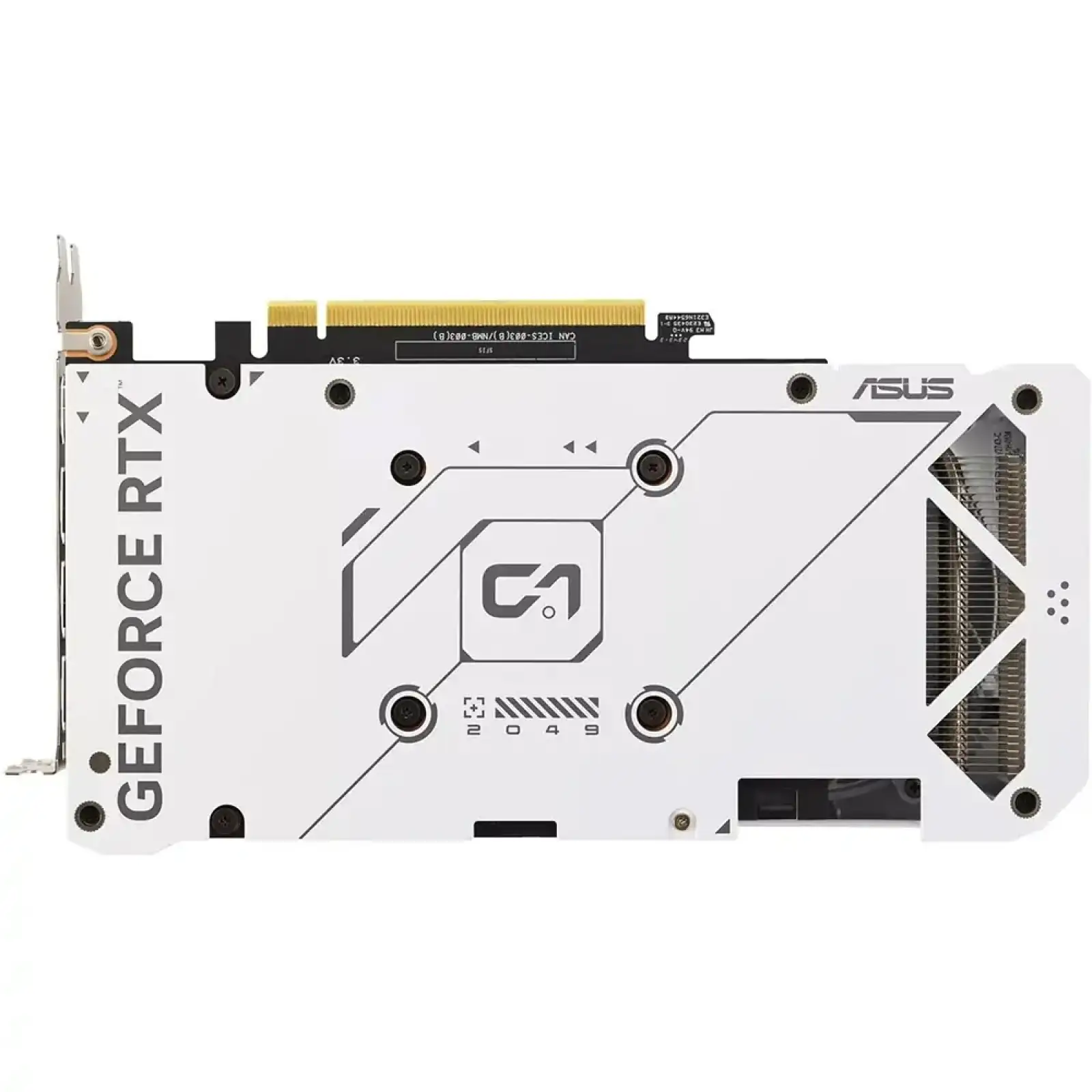 Відеокарта GF RTX 4060 Ti 8GB GDDR6 Dual Evo White OC Asus (DUAL-RTX4060TI-O8G-EVO-WHITE) UA