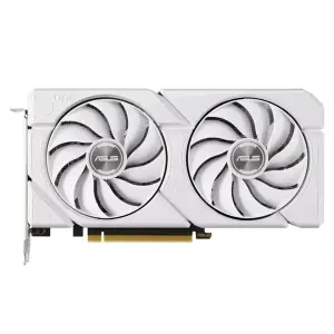 Відеокарта GF RTX 4060 Ti 8GB GDDR6 Dual Evo White OC Asus (DUAL-RTX4060TI-O8G-EVO-WHITE) UA