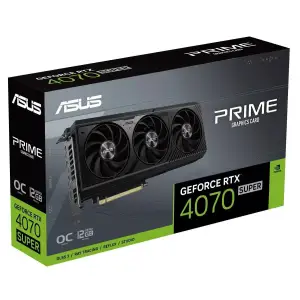 Відеокарта GF RTX 4070 12GB GDDR6X Prime OC Asus (PRIME-RTX4070-O12G) UA