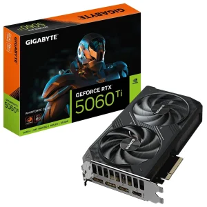Відеокарта GF RTX 5060 Ti 8GB GDDR7 Windforce OC Gigabyte (GV-N506TWF2OC-8GD) UA