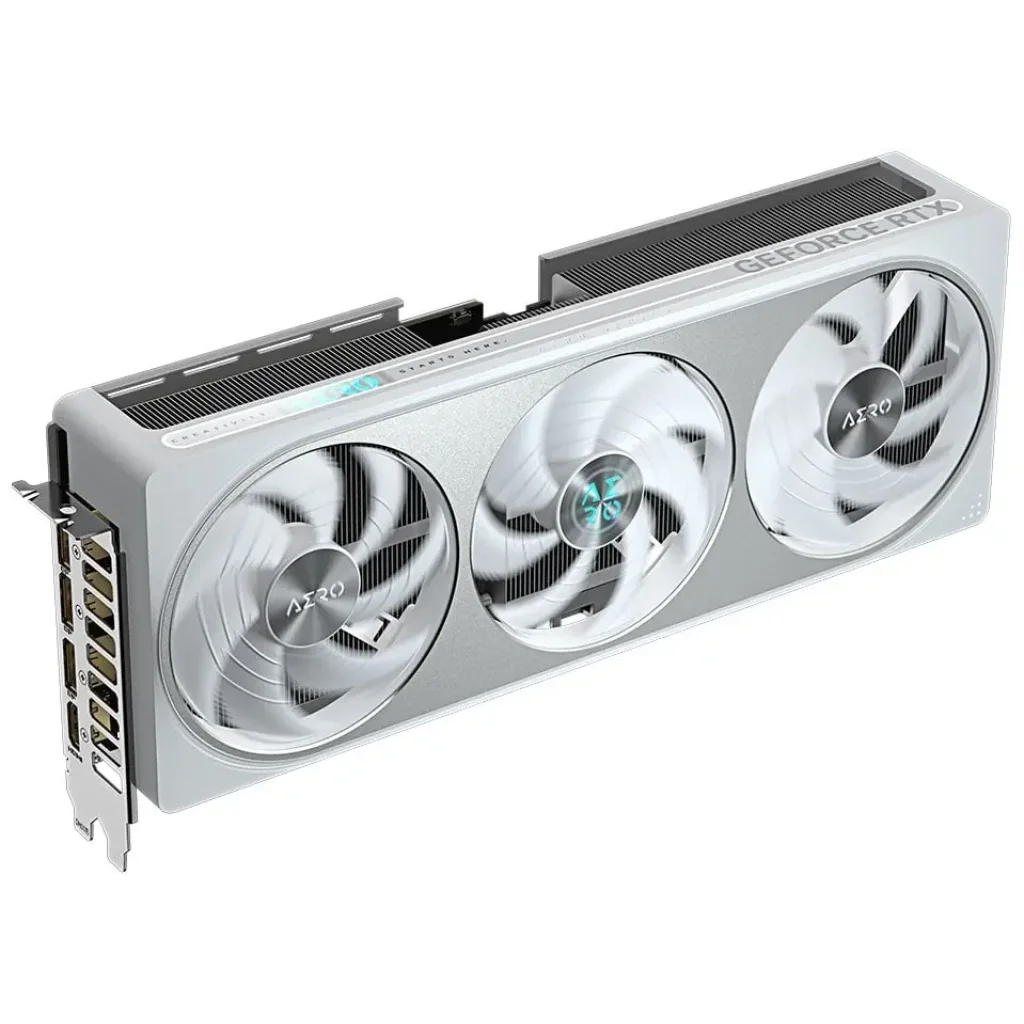 Відеокарта GF RTX 5070 12GB GDDR7 Aero OC Gigabyte (GV-N5070AERO OC-12GD) UA