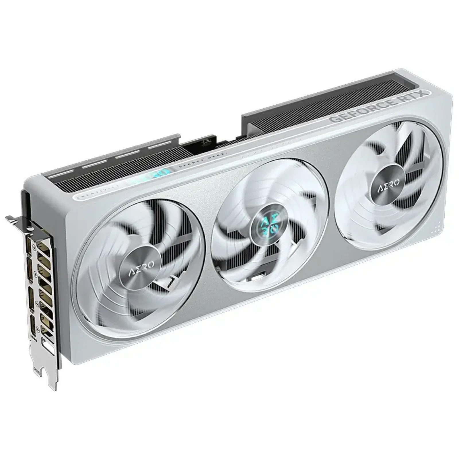 Відеокарта GF RTX 5070 12GB GDDR7 Aero OC Gigabyte (GV-N5070AERO OC-12GD) UA