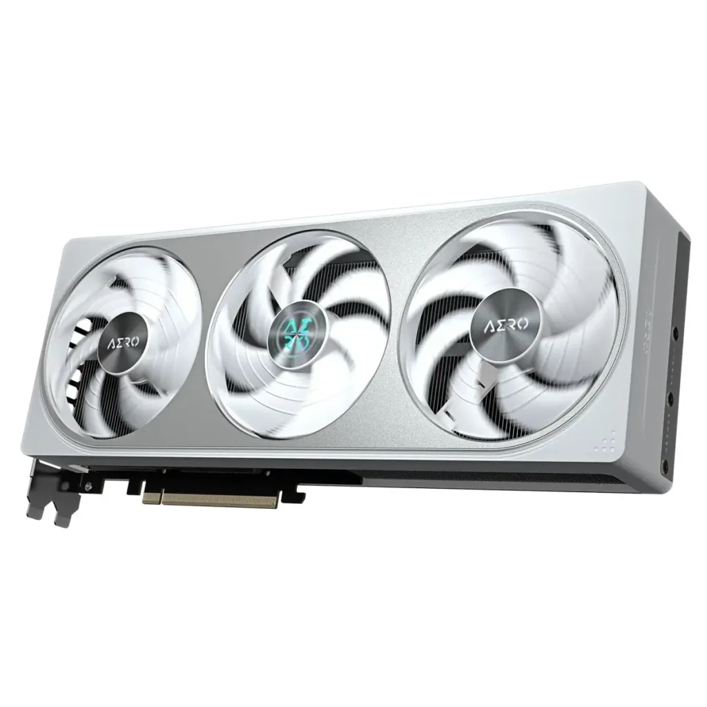 Відеокарта GF RTX 5070 12GB GDDR7 Aero OC Gigabyte (GV-N5070AERO OC-12GD) UA