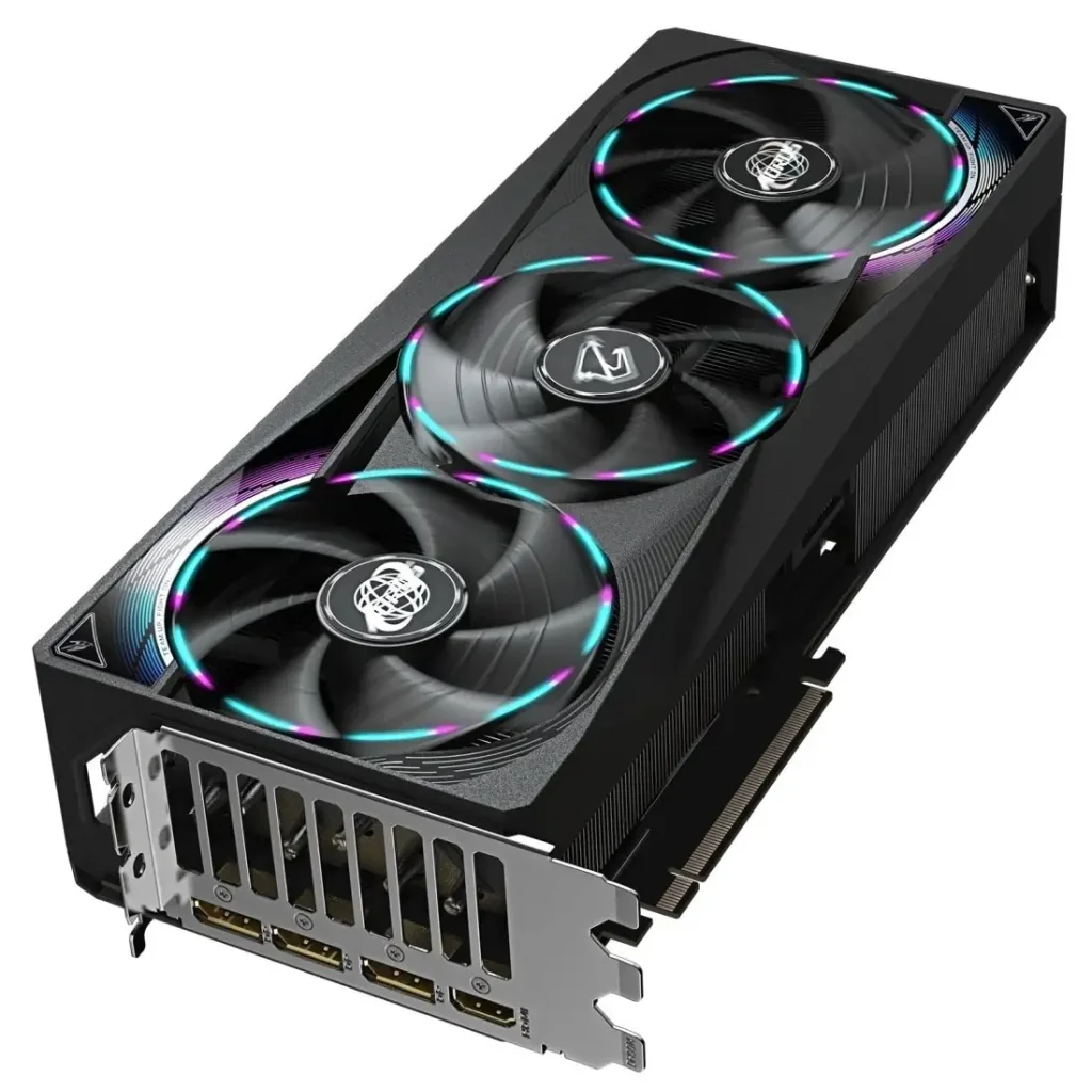 Відеокарта GF RTX 5070 12GB GDDR7 Aorus Master Gigabyte (GV-N5070AORUS M-12GD) UA