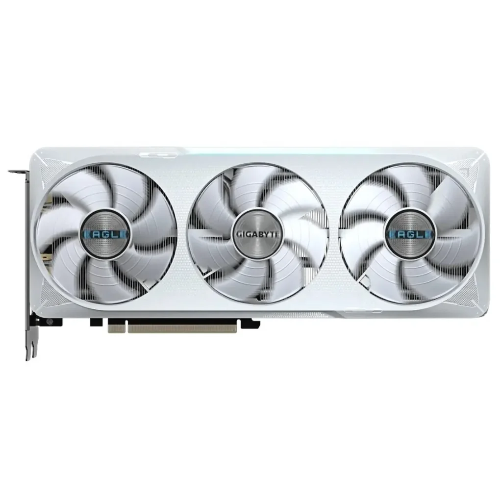 Видеокарта GF RTX 5070 12GB GDDR7 Eagle OC Ice Gigabyte (GV-N5070EAGLEOC ICE-12GD) UA