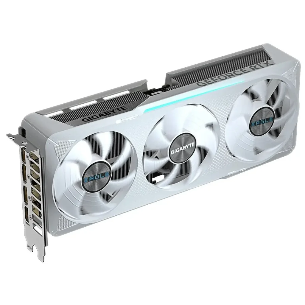 Видеокарта GF RTX 5070 12GB GDDR7 Eagle OC Ice Gigabyte (GV-N5070EAGLEOC ICE-12GD) UA