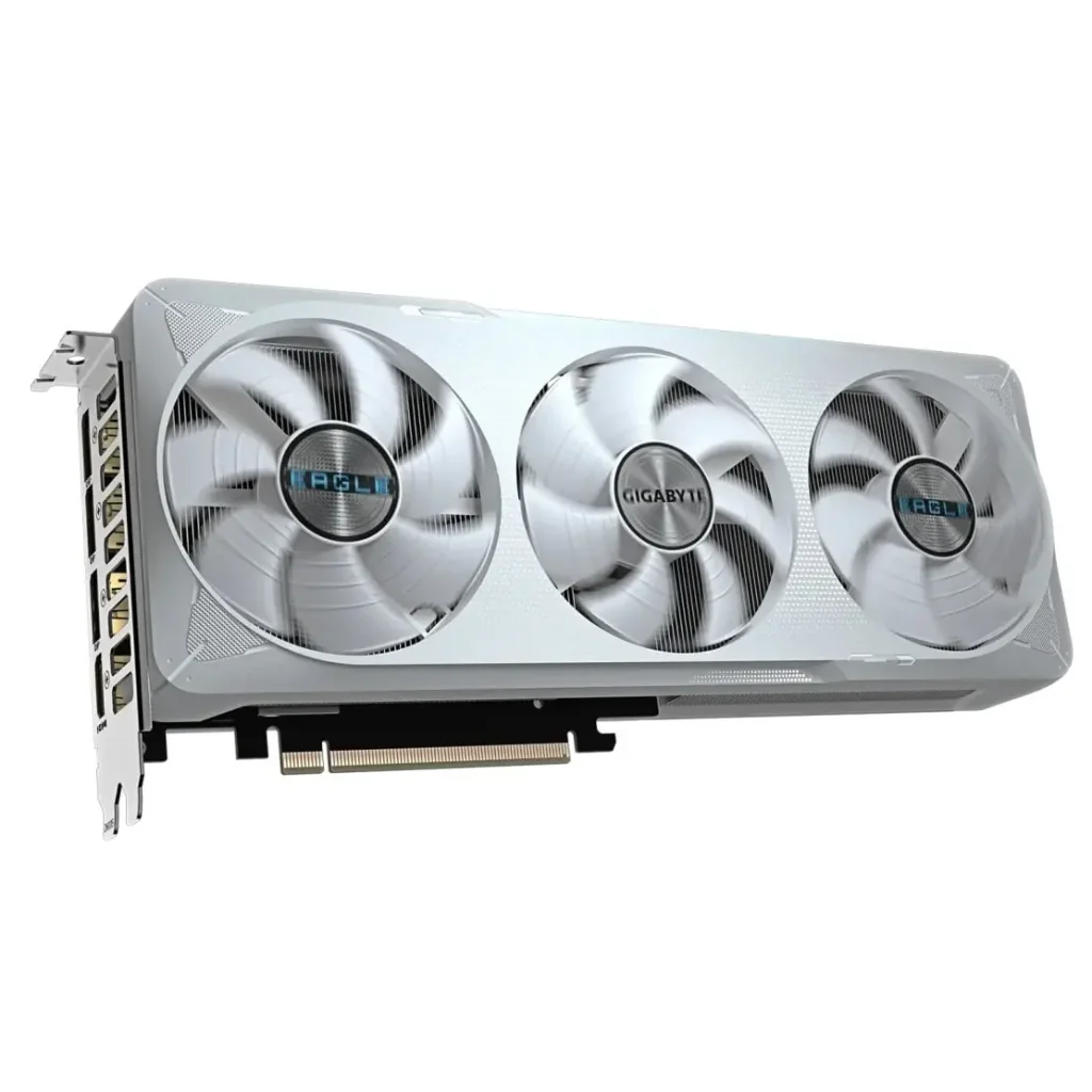 Видеокарта GF RTX 5070 12GB GDDR7 Eagle OC Ice Gigabyte (GV-N5070EAGLEOC ICE-12GD) UA