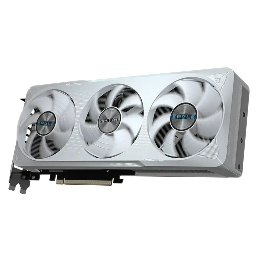 Видеокарта GF RTX 5070 12GB GDDR7 Eagle OC Ice Gigabyte (GV-N5070EAGLEOC ICE-12GD) UA