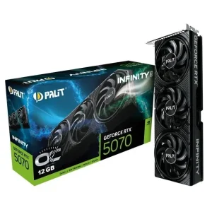 Відеокарта GF RTX 5070 12GB GDDR7 Infinity 3 OC Palit (NE75070S19K9-GB2050S) UA