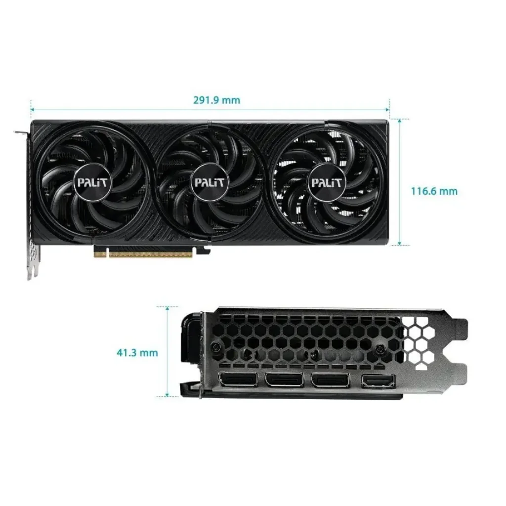 Відеокарта GF RTX 5070 12GB GDDR7 Infinity 3 OC Palit (NE75070S19K9-GB2050S) UA