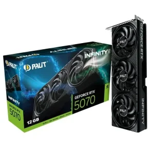 Відеокарта GF RTX 5070 12GB GDDR7 Infinity 3 Palit (NE75070019K9-GB2050S) UA