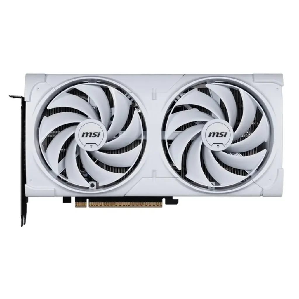 Видеокарта GF RTX 5070 12GB GDDR7 Ventus 2X OC White MSI (GeForce RTX 5070 12G VENTUS 2X OC WHITE) UA