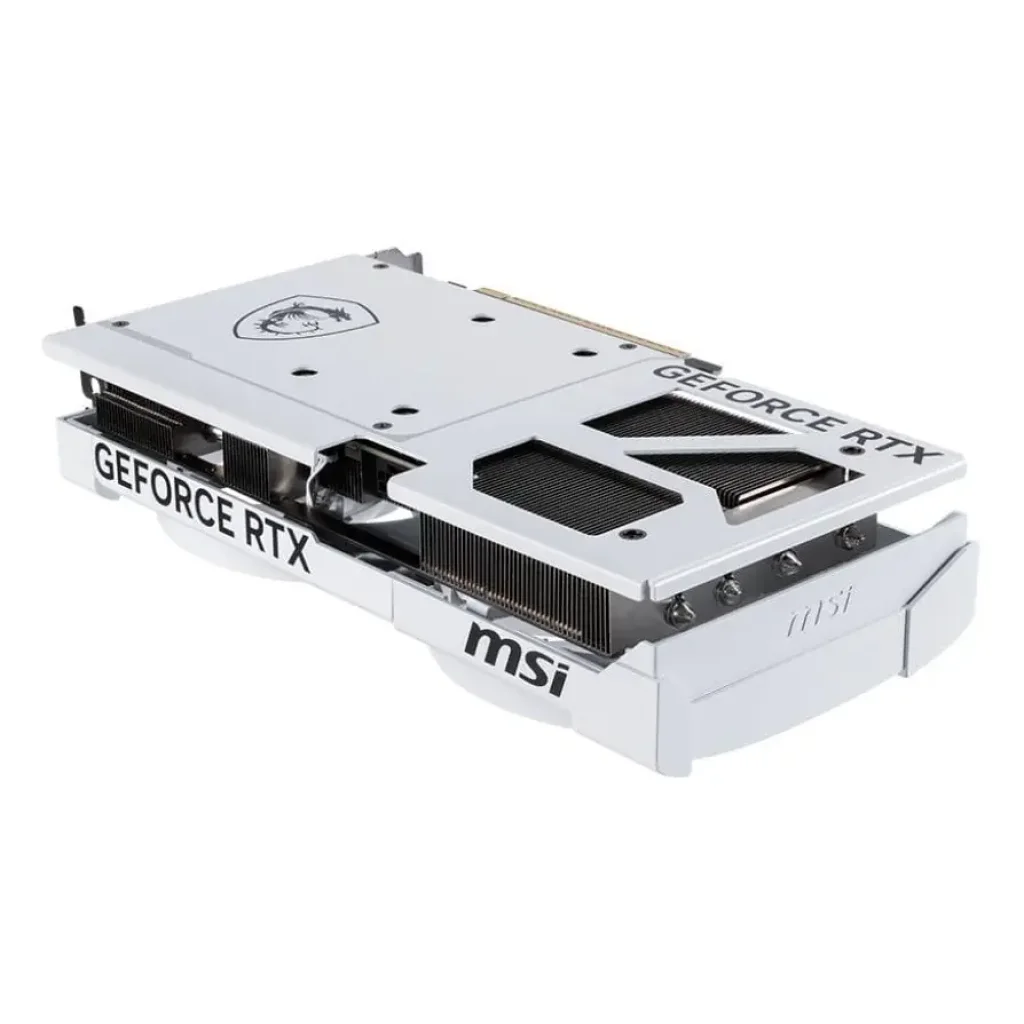 Видеокарта GF RTX 5070 12GB GDDR7 Ventus 2X OC White MSI (GeForce RTX 5070 12G VENTUS 2X OC WHITE) UA