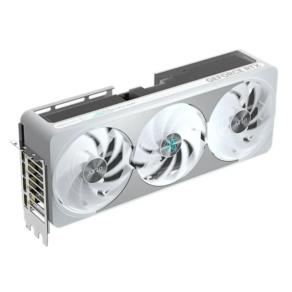 Відеокарта GF RTX 5070 Ti 16GB GDDR7 Aero OC Gigabyte (GV-N507TAERO OC-16GD) UA